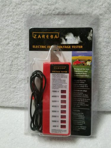 ZAREBA ELECTRIC FENCE VOLTAGE TESTER New