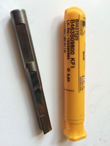 New Kennametal- Solid Carbide Drill- B463S09800 KF1 LK- No 103480994 9,80