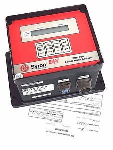 REPAIRED SYRON DBA090 DOUBLE BLANK ANALYZER 24VDC DBA 090