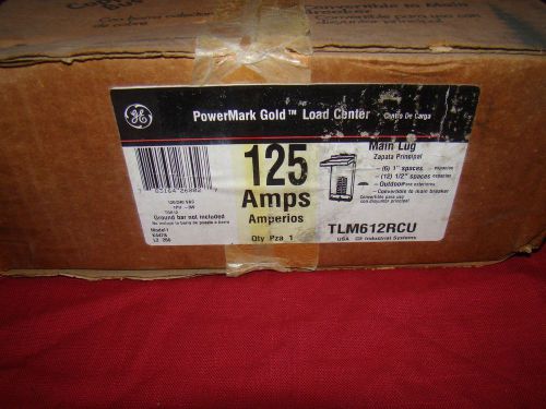 125 amp GE Powermark Gold Load Center TLM612RCU