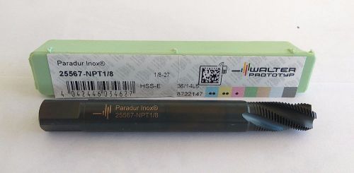 Walter Paradur Inox  25567 - NPT 1/8  HSS-E 4 flutes machine tap