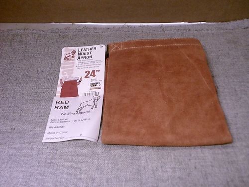 Red ram  3824 24&#034; w x 24&#034; l leather waist apron for sale