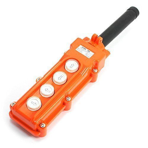 Sourcingmap  up down left right rainproof orange hoist push button switch cob62 for sale