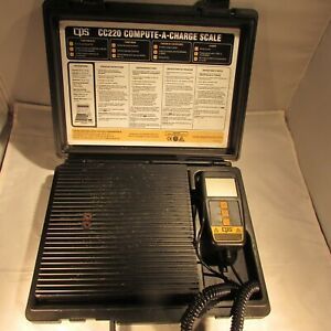 CPS CC220 Refrigerant Compute-A-Charge Scale