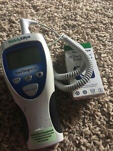 welch allyn thermometer SureTemp + 2 Probe Cover Boxes