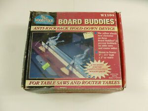 Woodstock Board Buddies Yellow Pair Tables Saws #W1104  Genuine Original