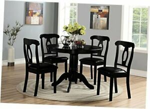 Lindsey Dining Set, Black