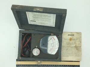 Vintage Jewell Electrical Instruments, Inc. Microamperes TSA6A Test Meter