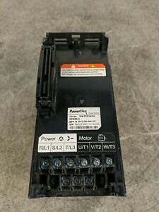 Allen Bradley PowerFlex 25B-D2P3N104 Ser A 3-Phase AC Drive.                  1C