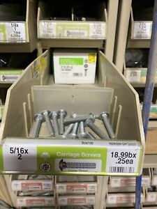 Hillman 5/16x2 carriage screws