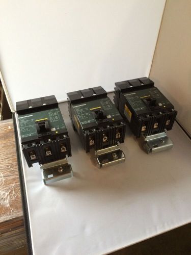 3-Square D FH36030 Circuit Breakers