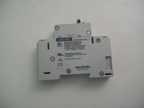 Allen bradley 1492-cb1 series c h100 10a circuit breaker - free shipping!!! for sale