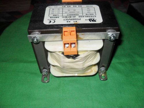 Control / Stepdown TRANSFORMER 120V/240V x 24VAC CTO350-K00 350VA