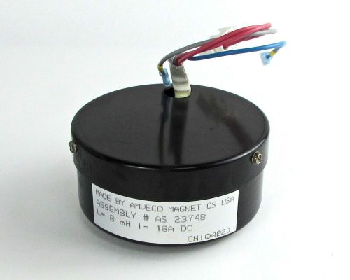 Amveco magnetics as 23748 toroidal inductor- 8 mh, 16a dc for sale