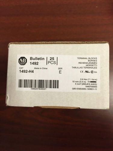 Allen Bradley #1492-H4 Fuseholders Qty. 25 (New)