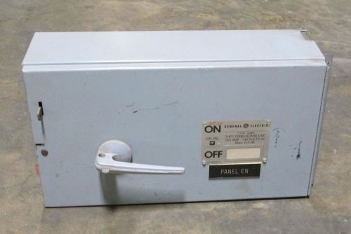 GE General Electric 200 Amp 240 V Fusible Switch THFP324