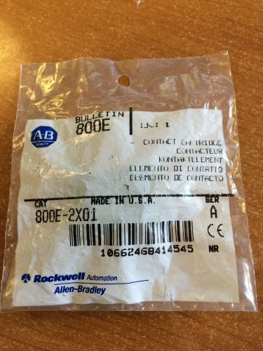 Allen Bradley Contact Cartridge 800E-2X01