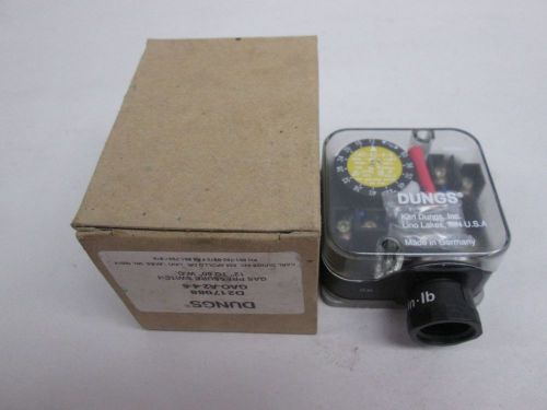 New dungs ga0-a2-4-6 d217088 gas pressure switch 120v-ac 12in-60in wc d286297 for sale