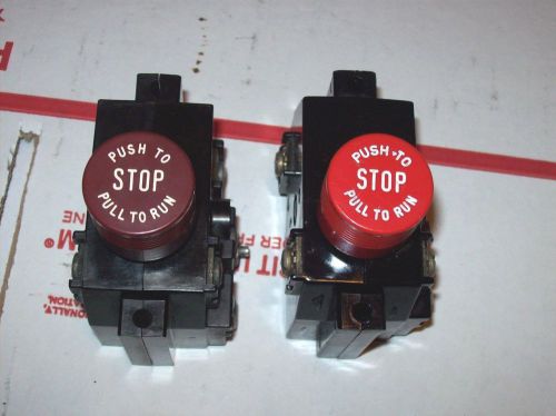 2-Otis Elevator  Push Pull  STOP Switch