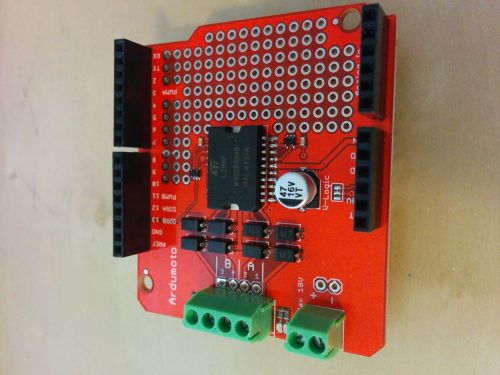 Ardumoto Motor Shield L298P for arduino