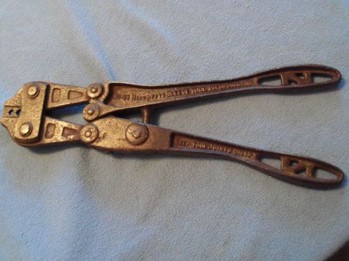 THE NATIONAL TELEPHONE SUPPLY CO. NO. 41 NICOPRESS SLEEVE TOOL CRIMPER