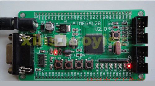 [1x]atmega128 m128 avr development board core board m128/avr minimum system for sale