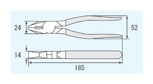 ENGINEER PD-07 ELECTRICIAN&#039;S PLIERS from JAPAN