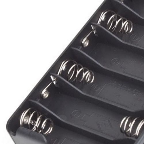 Battery box slot holder for 4 / 6 / 8 packs aa 2a batteries stack 6v/9v/12v fo for sale