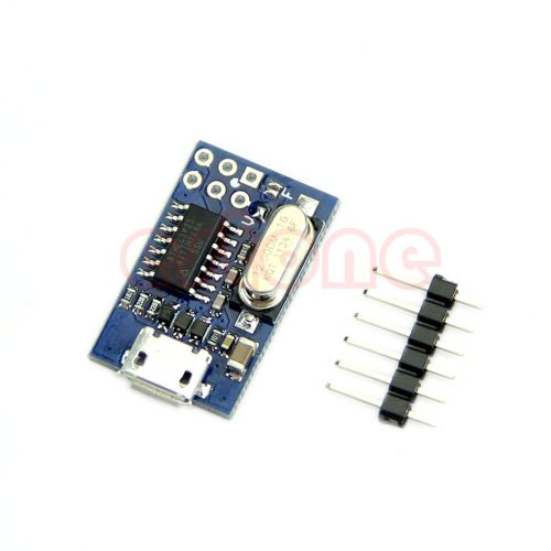 Tiny avr isp micro usb 5v attiny44 usbtinyisp programmer for arduino bootloader for sale