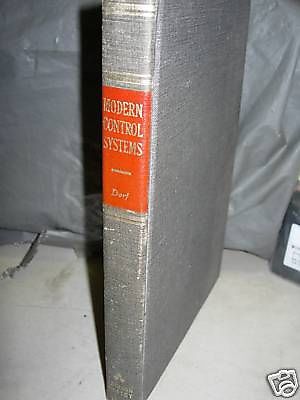 VINTAGE BOOK MODERN CONTROL SYSTEMS Derf 1967