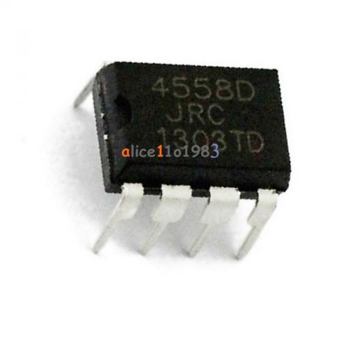 10Pcs JRC4558D JRC 4558D DIP8 OPAMP OP AMPS CHIP IC Good Quality