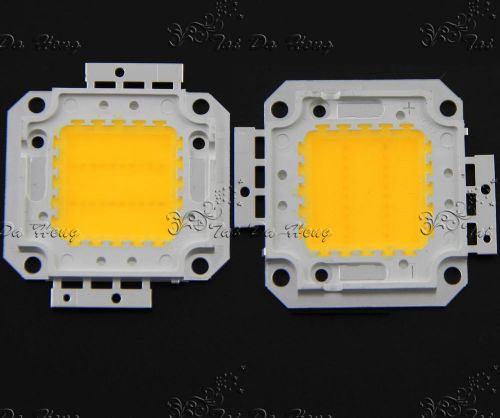 2pcs 20w 30mil ultra-bright warm white leds energy saving lamp flood light chips for sale