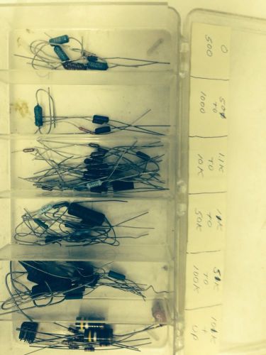 Lot Electronic Parts:Precision And Other Resistors