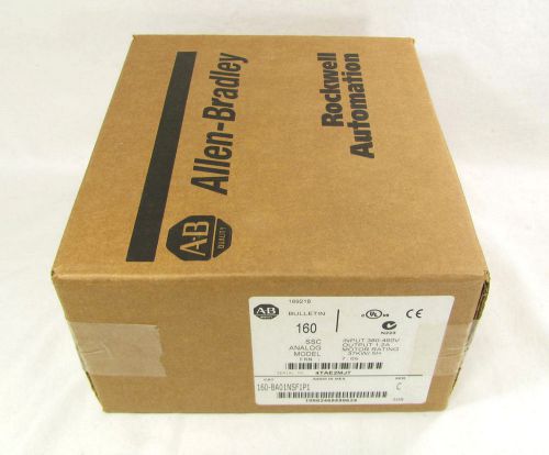 Allen bradley, smart speed control, 160-ba01nsf1p1, 0.5 hp, new, sealed box, nib for sale