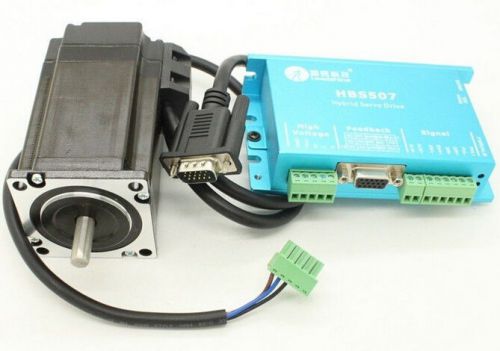 New leadshine 3 phase servo drive hbs507 +573hbm20-1000 motor 2.0n.m from hbs57 for sale