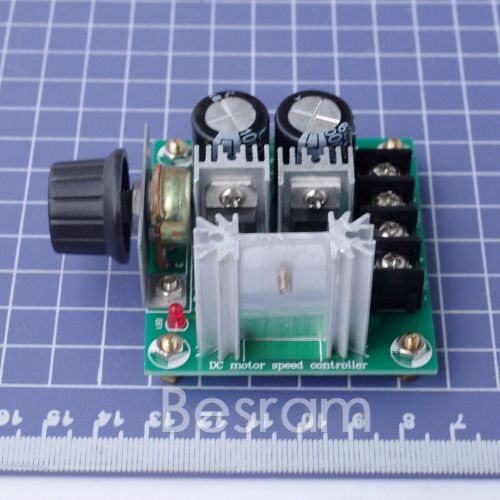 PWM 12V-40V 10A 13KHz 10%-100% DC Motor Speed Controller Adjuster Driver