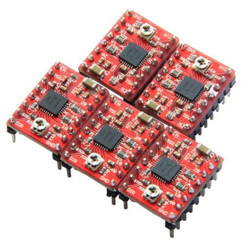 5 X A4988 Stepstick Stepper Driver for 3d Printers Ramp 1.4  | High Quality