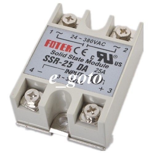 SSR-25DA ssr solid state relay DC-AC one-phase Relay FOTEK ssr 20A minitype