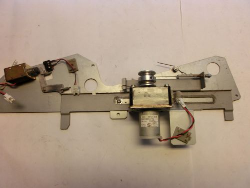 24 VOLT DC GEAR MOTORIZED SLIDE MECHANISM  (JAPAN SERVO CO.)