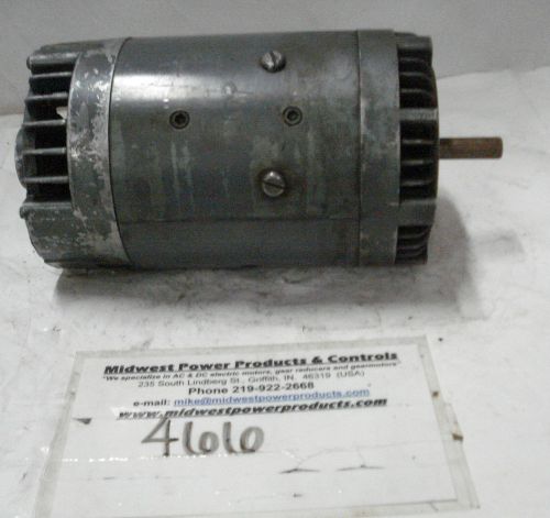 Boston shunt DC motor R29010-C, 6-212035-02, .75hp, 1750rpm, 115vdc, 56C, ODP