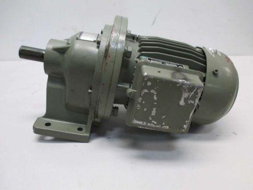 NEW ELEKTROMOTORENWERK F80M-4 U-8 0.75KW 440V-AC GEAR 5.6:1 300RPM MOTOR D431451