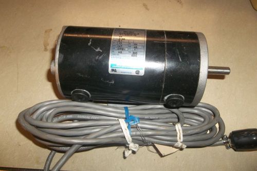 Leeson CM34D22OB1F Direct Current Permanent Magnet Motor 84V 2160RPM 2.1AMPS .17