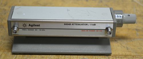 Agilent Keysight 8494B Manual Step Attenuator DC-18Ghz, 0-11db in 1db Step, SMA