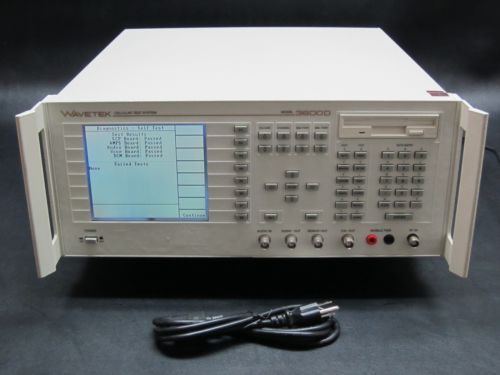 WAVETEK Model 3600D CDMA Cellular Test System w/ Operation Manual