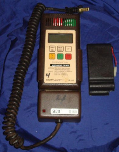 BH517 Vtg Scott Alert Gas Detection Instrument S108