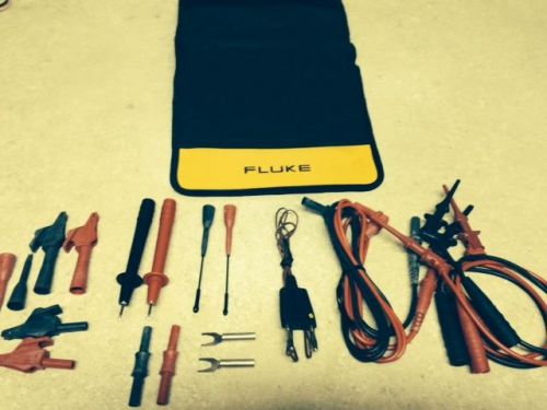 Genuine Fluke TLK 287 Master Test Lead Set with Fluke 80BK Intergrated DMM Temp!