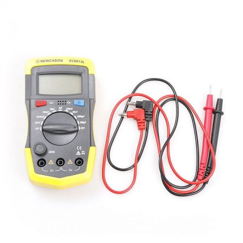 XC6013L Digtital LCD Meter Capacitance Capacitor Tester Tool mF uF Circuit Gauge