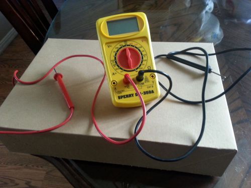 Sperry DM-350A Digital Multimeter used