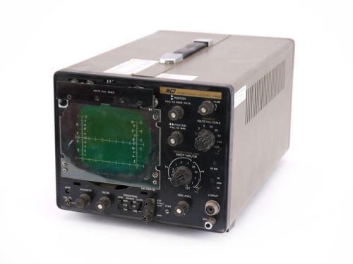 Bk precision model 1465 analog variable oscilloscope test equipment parts for sale