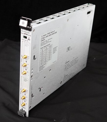 HP Agilent E4861A Data Module C-Size 2.7Gb/s VXI Bus for ParBERT 81250 0-300ns